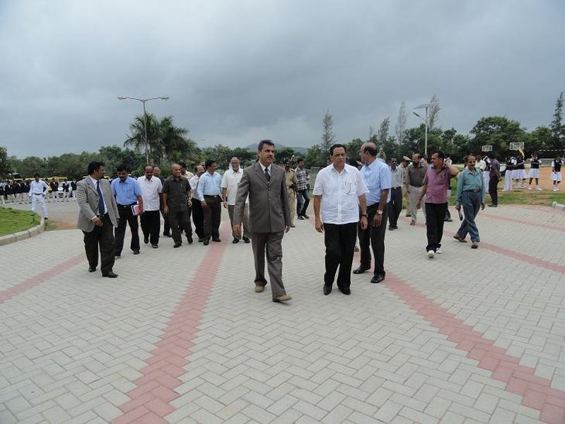 Heading towards school
