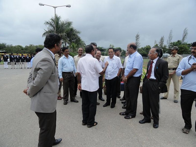 A formal arrival talk