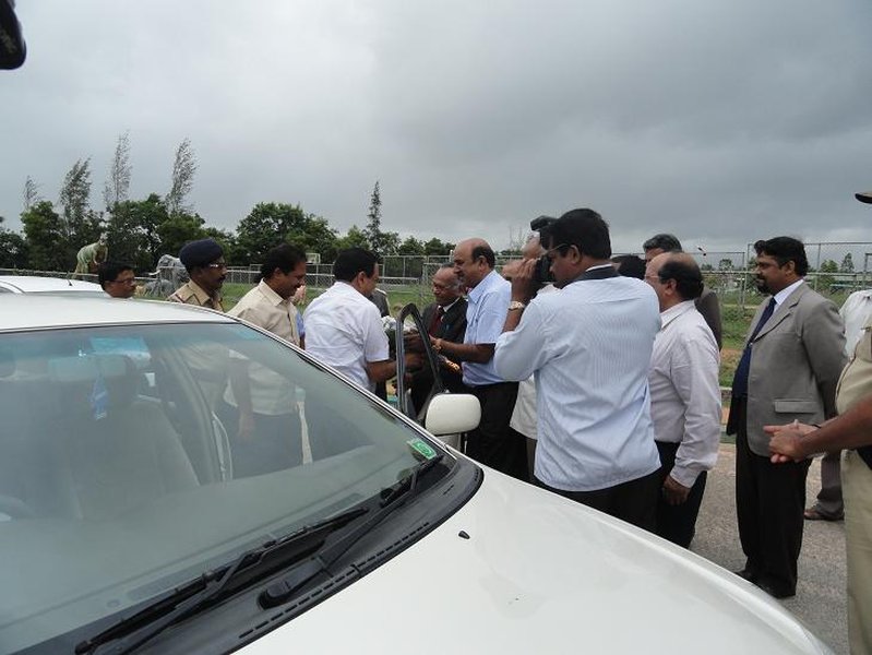 Esteemed Guest Education Minister Mr. Kimmane Ratnakar Arrives