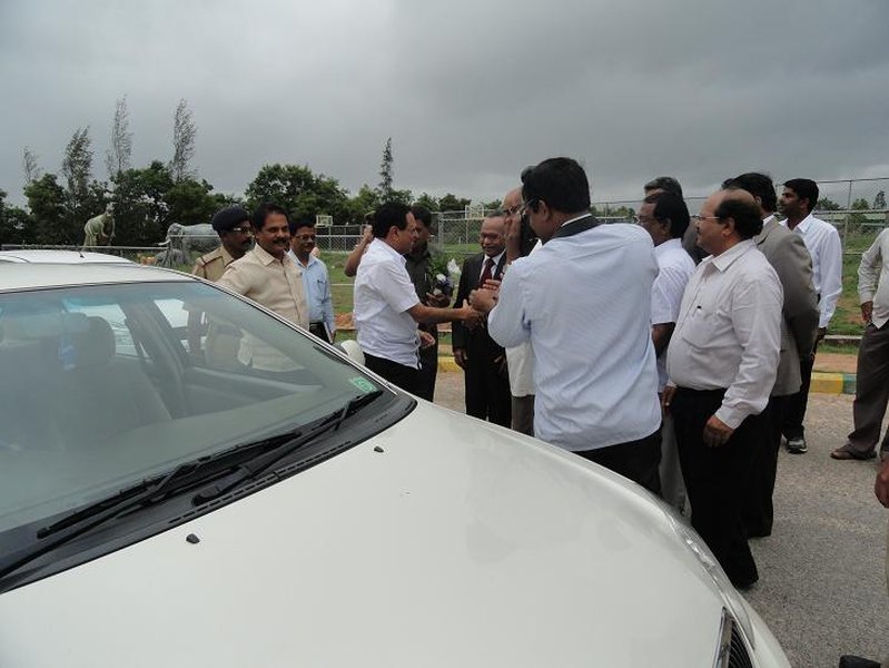 Esteemed Guest Education Minister Mr. Kimmane Ratnakar Arrives