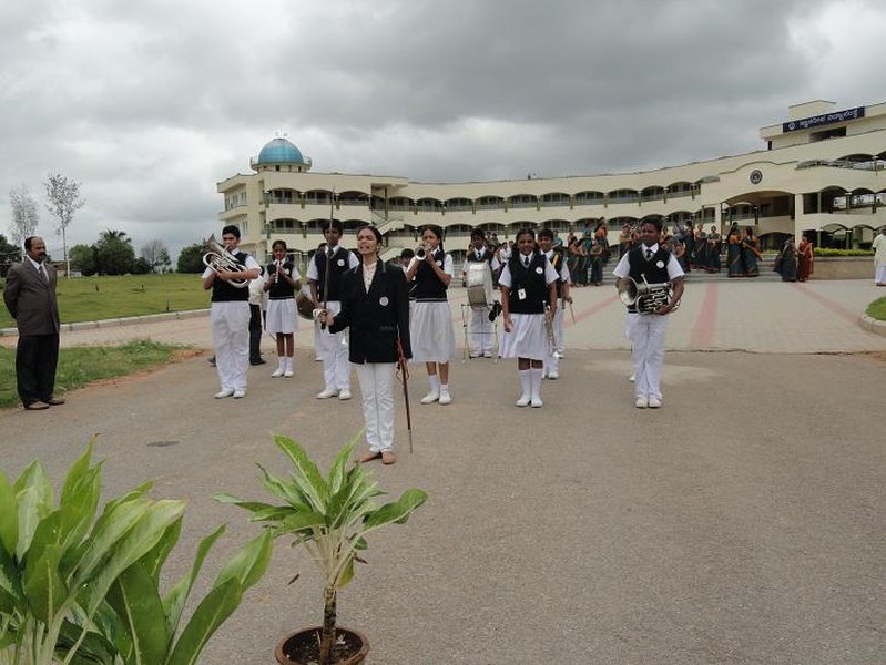 School Leader Ms. Vraksha Baliga Seeking Permission for March Past